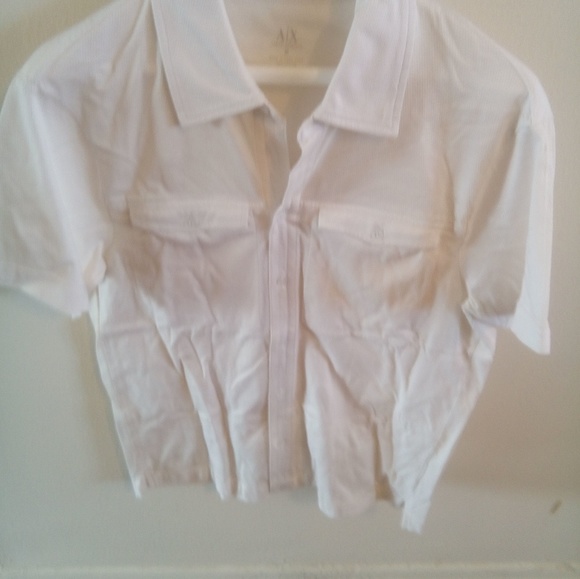 Armani casual shirt white - Picture 3 of 4